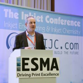 Tom Mooney presenting at IJC 2018